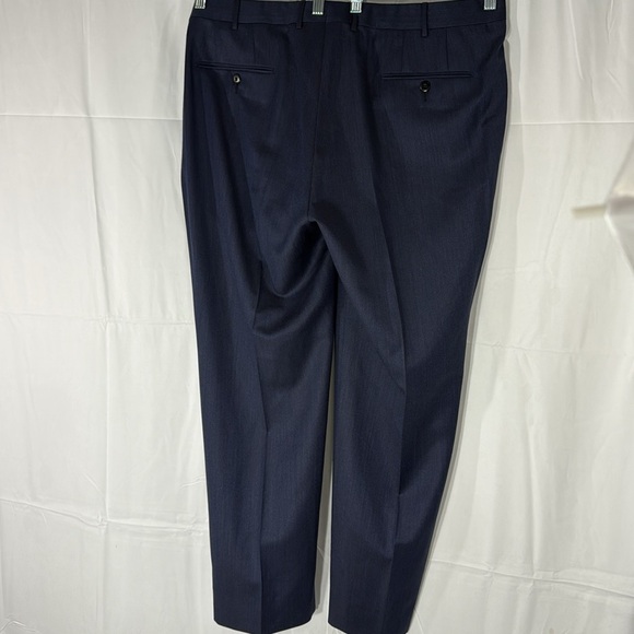 Ermenegildo Zegna Navy Dress Pants Size 58R Euro / 42-44 US - Picture 5 of 10